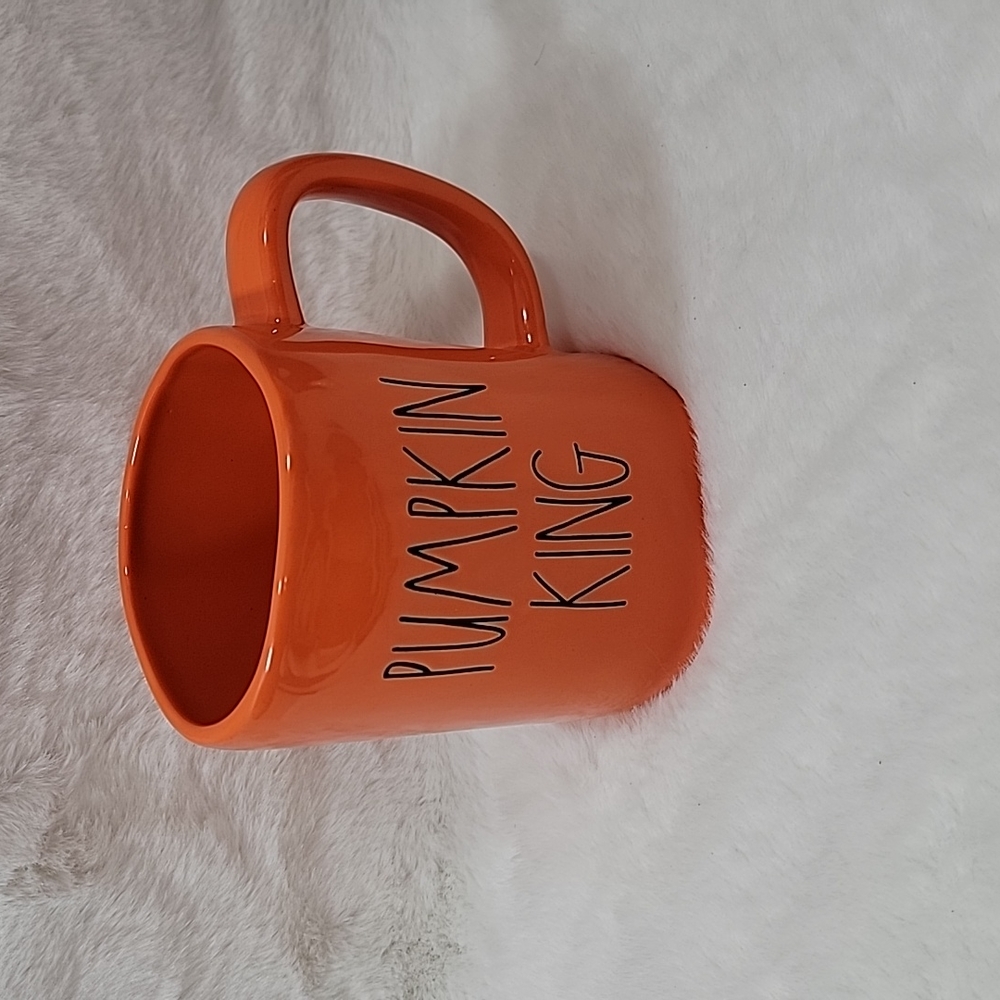 Rae Dunn Pumpkin King Orange Coffee/Tea Mug